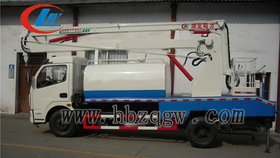 高空作業(yè)灑水車圖片