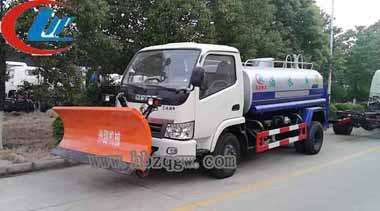 供應(yīng)鏟雪帶灑水車(chē)，一車(chē)多用廠(chǎng)家直銷(xiāo)