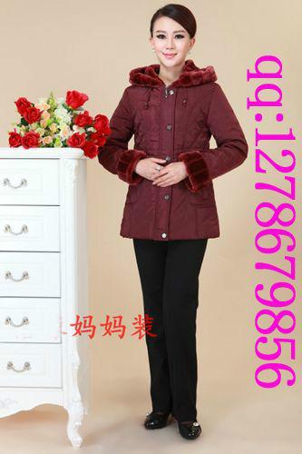 中老年大版棉衣拿貨哪里便宜圖片