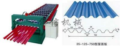 750型彩钢压型设备图片