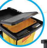 供應西安愛瑪客清潔工具手推清潔車市場