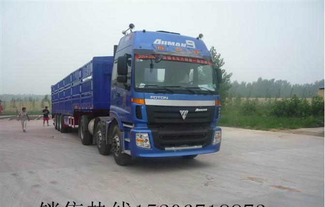 倉柵式半掛車圖片/倉柵式半掛車樣板圖 (2)