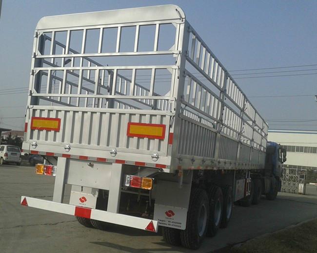 倉柵式半掛車倉柵式半掛車價(jià)格倉柵圖片