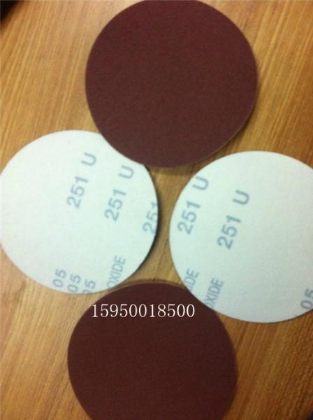 供應3M251U背絨砂紙5寸80號干磨砂紙 汽車打磨砂紙片 3M251U