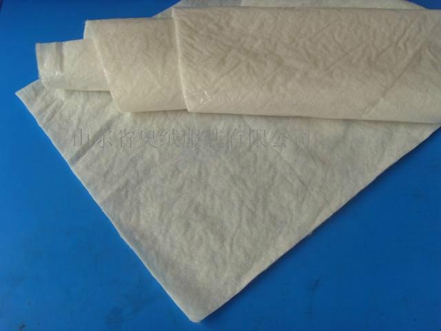 供應(yīng)羊絨無紡棉羊絨填充棉