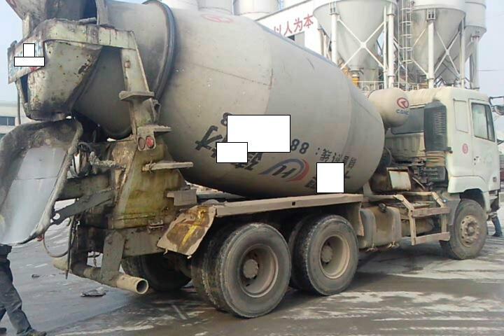 二手五十鈴混凝土車圖片