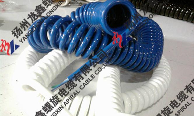 供應(yīng)TPU螺旋電纜彈簧線