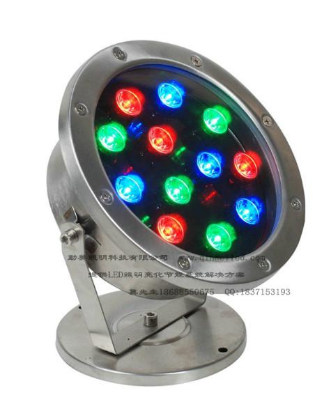 供應(yīng)LED9W黃色小型噴泉照明燈丨全不銹鋼LED水底燈