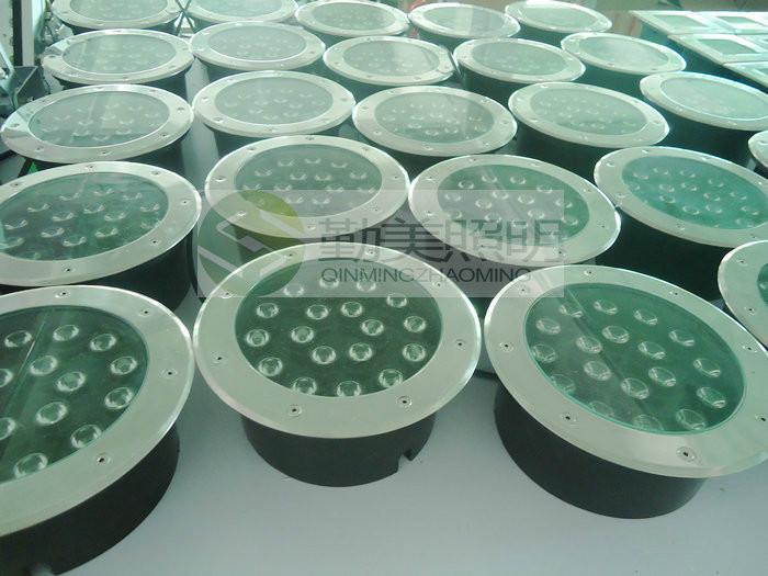 供應(yīng)LED18W科銳芯片45°斜面發(fā)光地埋燈丨柱子投光地埋燈