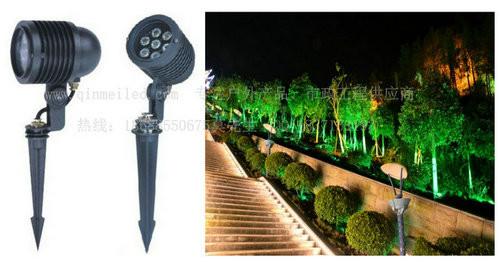 LED9W綠色草坪燈圖片