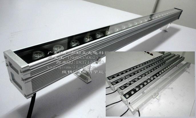 供應(yīng)LED24W金黃色線型洗墻燈，24W顏色純正的洗墻燈