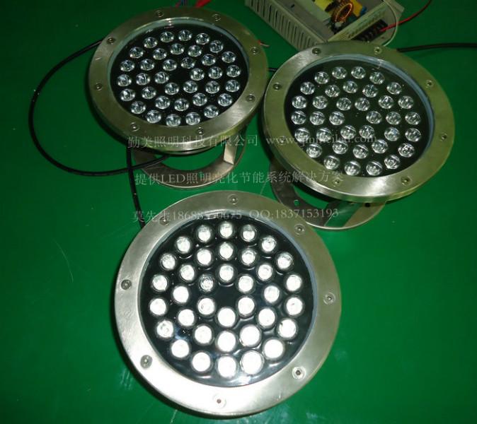供應大功率LED36W外控RGB水底燈