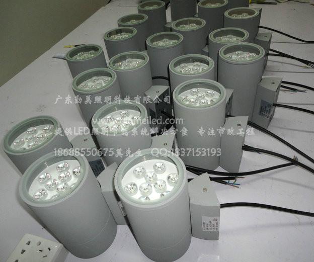 供應(yīng)9W大功率LED單頭壁燈丨9W單向投射壁燈丨酒店外墻壁燈