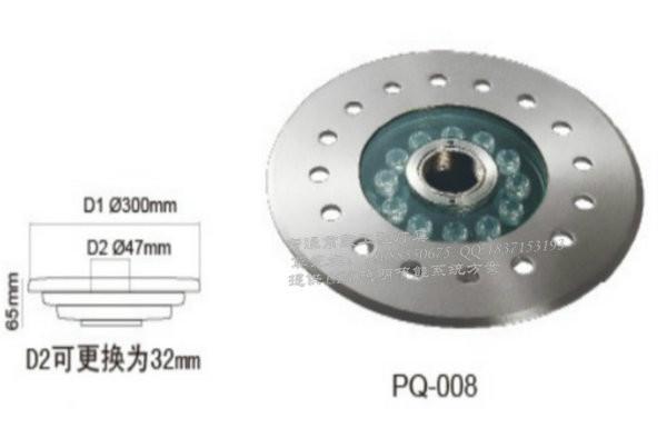全新款LED12W不銹鋼噴泉燈圖片
