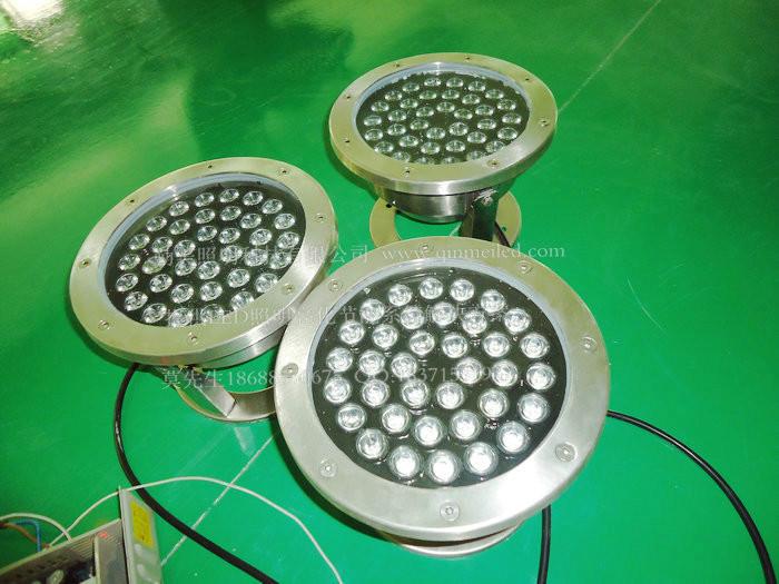 供應大功率LED36W外控RGB水底燈