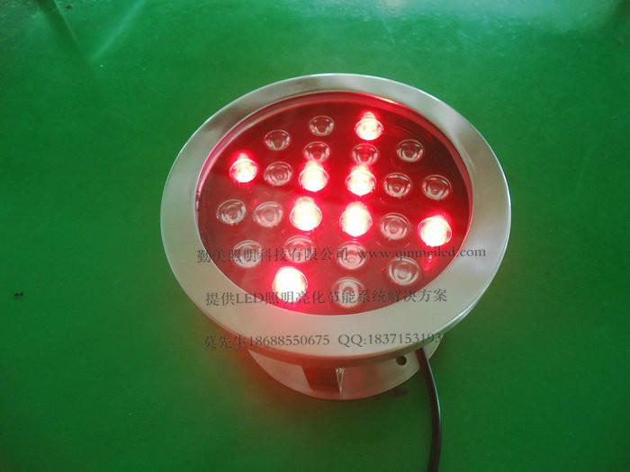 供應大功率LED36W外控RGB水底燈