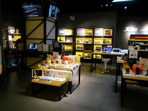 深圳市數(shù)碼展柜制作公司圖片