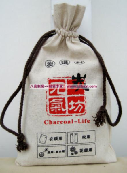 供應(yīng)鄭州棉布收納袋定制活性炭袋定做精美禮品袋定制