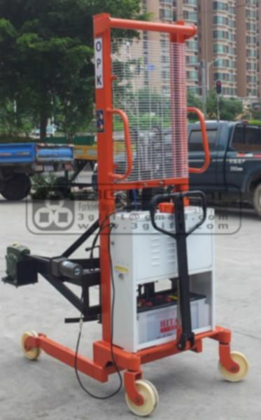 供應電升電翻帶油桶車 ，半電油桶車，手動搬運油桶車，翻轉(zhuǎn)油桶車