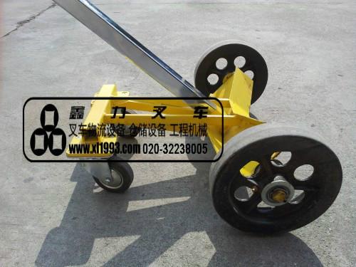供應(yīng)機械式油桶搬運車漢利簡易式油桶車，手動油桶搬車