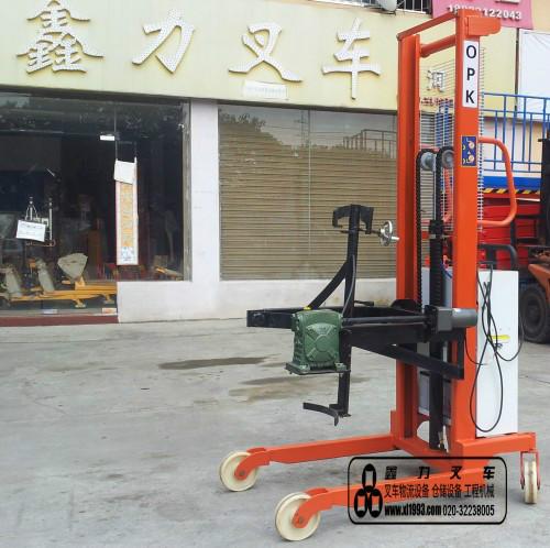 供應電升電翻帶油桶車 ，半電油桶車，手動搬運油桶車，翻轉(zhuǎn)油桶車