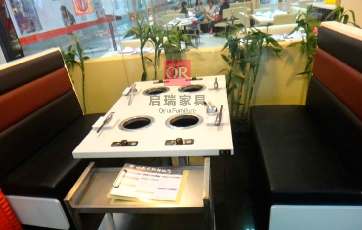 供應(yīng)火鍋店餐桌椅_火鍋店餐桌椅訂做_火鍋店餐桌椅廠家_*啟瑞家具