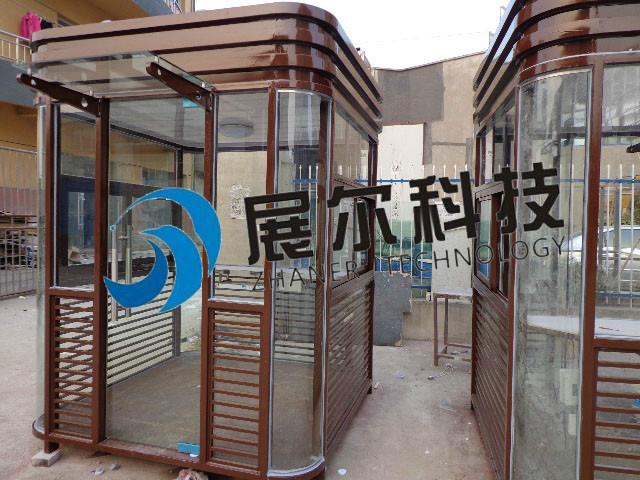 供應(yīng)武漢鋼結(jié)構(gòu)崗?fù)?定做不銹鋼崗?fù)の錆h停車場收費(fèi)崗?fù)S家