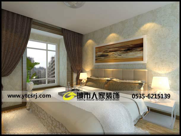 供應(yīng)煙臺(tái)城市人家大成門E戶型裝修案例