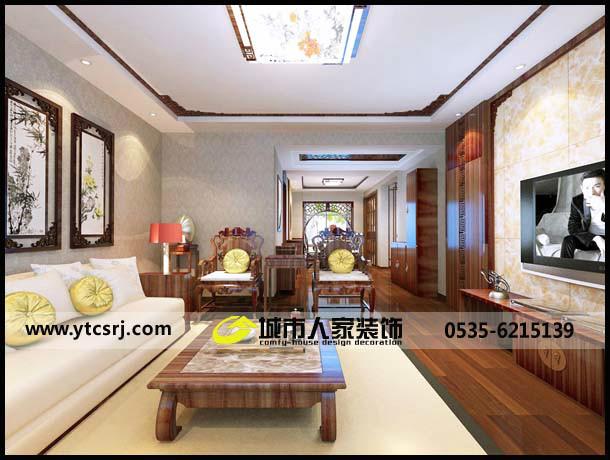 供應(yīng)煙臺城市人家中式風(fēng)格裝修案例