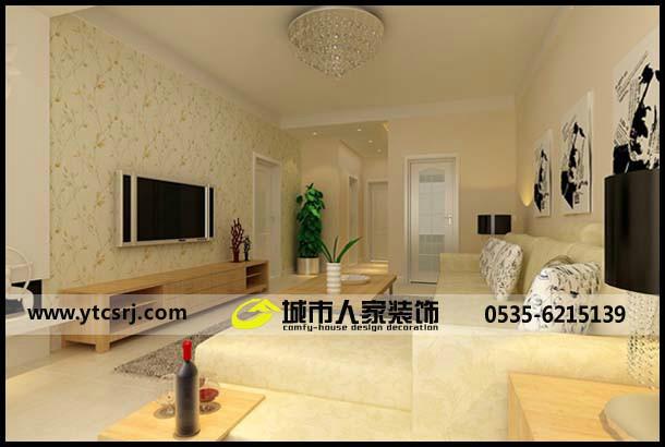 供應(yīng)煙臺(tái)城市人家裝飾康和新城裝修案