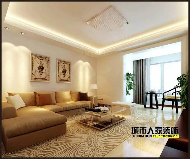 供應(yīng)115平山海龍城現(xiàn)代簡約效果圖