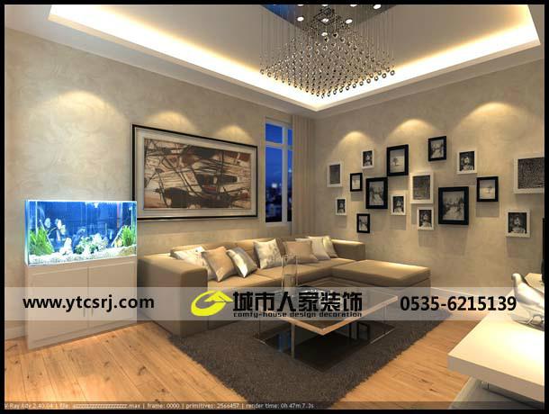 供應(yīng)煙臺(tái)城市人家大成門E戶型裝修案例