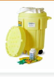 供應(yīng)95加侖桶腳輪式泄漏應(yīng)急處理套裝 造船廠應(yīng)急救援套裝