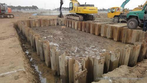 承接鋼板樁基坑支護(hù)施工