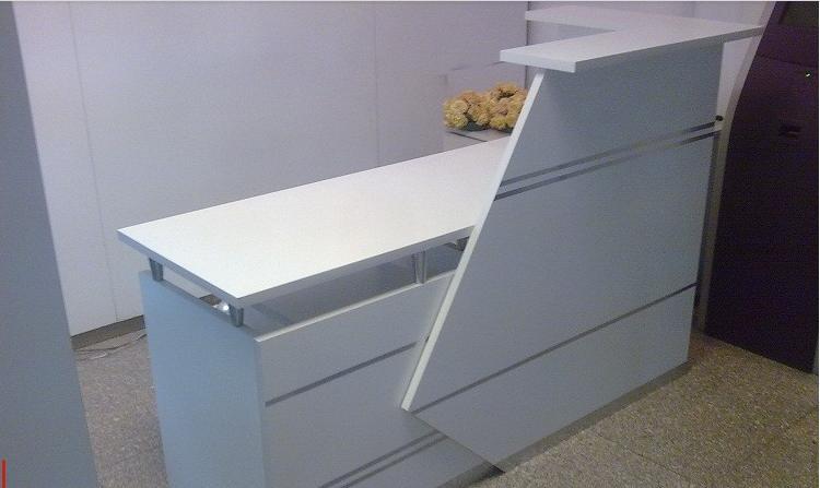 定做合肥前臺桌 吧臺 收銀臺 公司接待辦公臺辦公家具產地