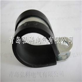 供應Ｒ型包膠電纜卡子，包膠固定夾