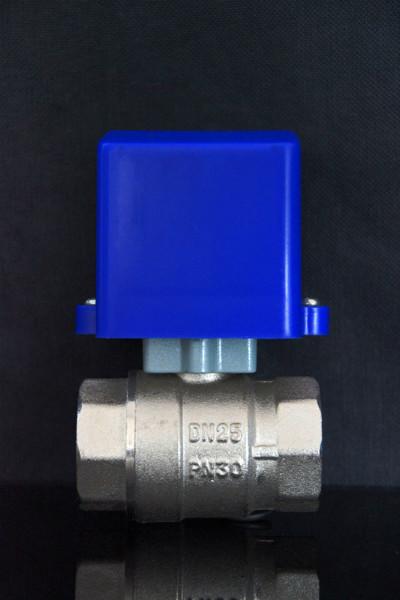 電動黃銅二通球閥   FDD電動黃銅二通球閥