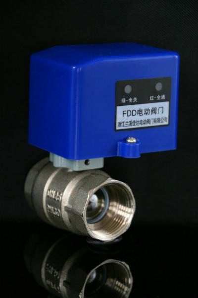 電動黃銅二通球閥   FDD電動黃銅二通球閥