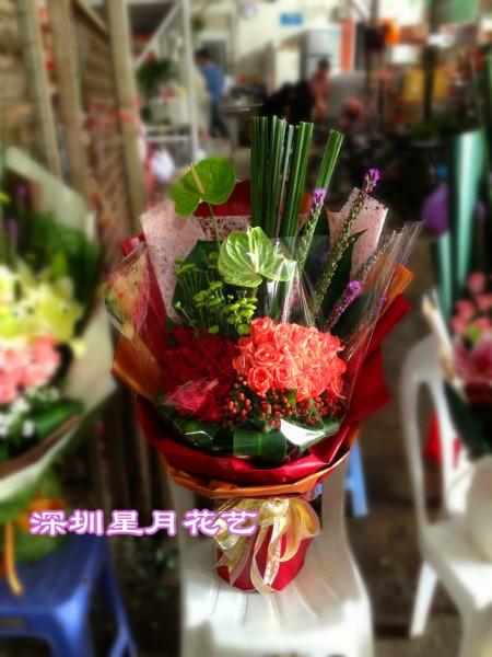 瑰花鲜花花艺制品图片