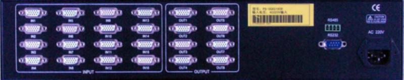 供應VGA1616矩陣加音頻報價.VGA加音頻矩陣報價