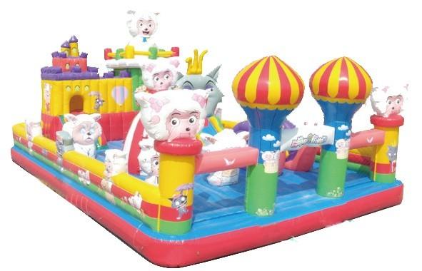 大型充氣玩具樂園圖片