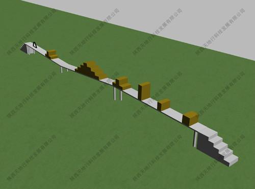 西安拓展器械厂家天地行拓展供应场地拓展器材盲目障碍图片