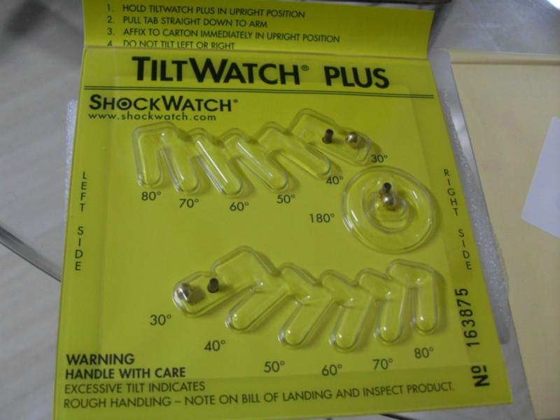 供應(yīng)防傾指示器TiltwatchPLUS