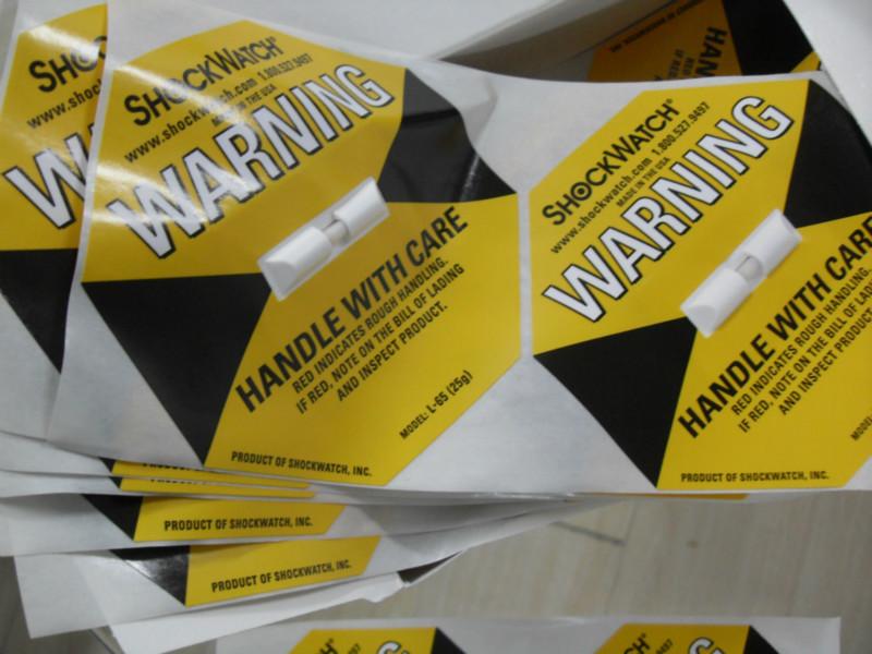 供應(yīng)四川防震動標(biāo)簽SHOCKWATCH