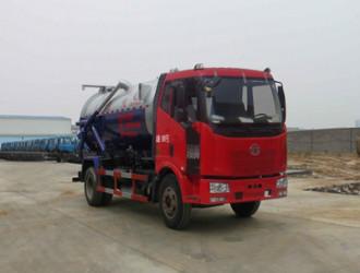 解放國四吸污車圖片