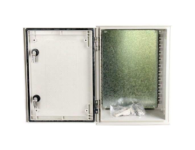 供應(yīng)500×400×200玻璃纖維防水箱 監(jiān)控防水箱 室外防水箱