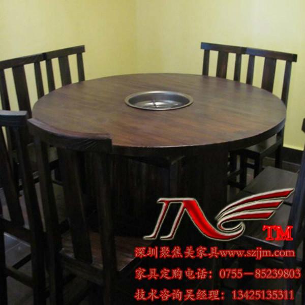 供應(yīng)圓形火鍋?zhàn)蓝ㄗ?火鍋*桌/火鍋臺廠家定做