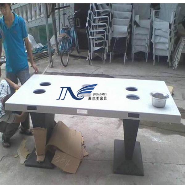 供應火鍋桌 大理石火鍋桌 電磁爐火鍋桌 火鍋桌廠家直銷