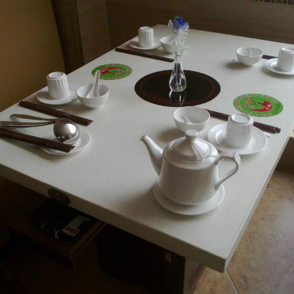 供應(yīng)火鍋城家具/火鍋店桌椅/大理石火鍋臺/電磁爐火鍋桌