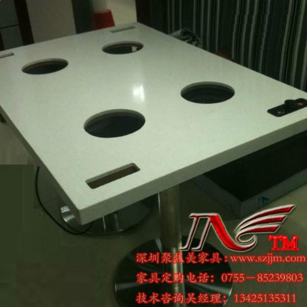 供應成都火鍋店桌椅定做/大理石火鍋實木桌腳/大理石火鍋圓桌